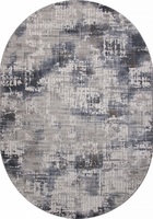 Ковер Armina 04082 blue/blue овал