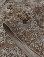 Ковровая дорожка Quantum 3013B brown/brown