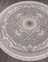 Ковер Иранский Farsi 1500 G144 light grey круг