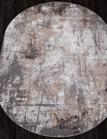 Ковер Graff 3433 grey-beige овал