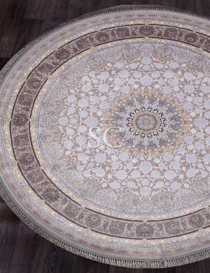 Ковер Иранский Farsi 1200 G255 light grey круг 