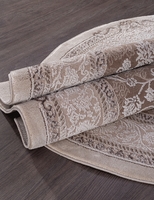 Ковер Armina 03874 brown/brown овал