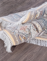 Ковер Иранский Farsi 1500 G144 light grey круг